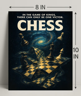 Chess - The Game of Kings Poster PosterGoat