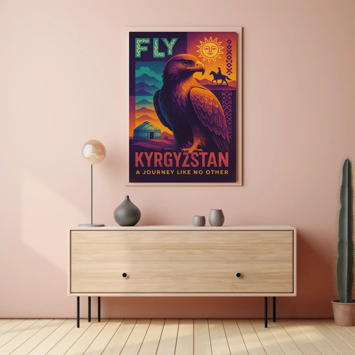 Fly Kyrgyzstan A Journey Like No Other Poster