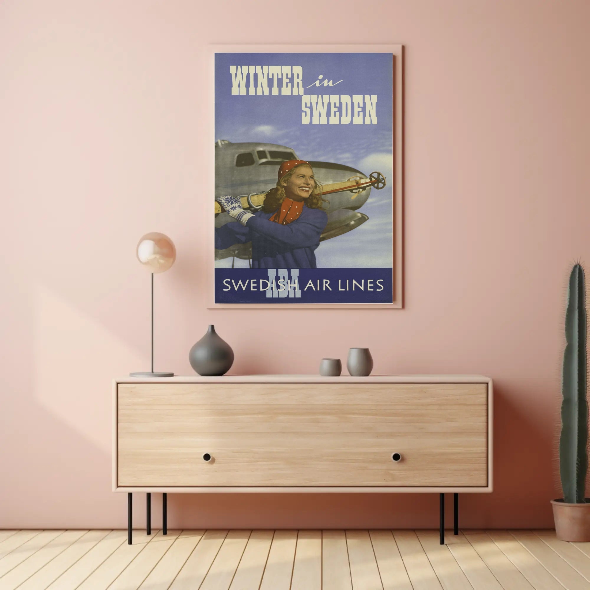 Winter Adventures in Sweden Poster PosterGoat