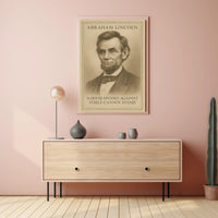 Abraham Lincoln A House Divided Poster PosterGoat