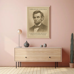 Abraham Lincoln A House Divided Poster PosterGoat