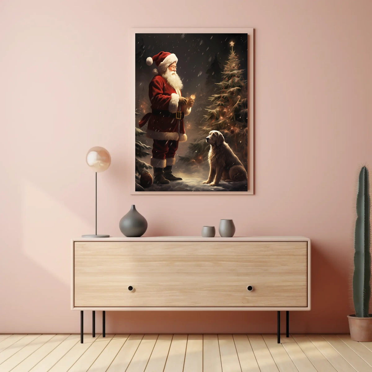 SantaS Winter Wonderland Poster