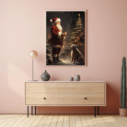 SantaS Winter Wonderland Poster