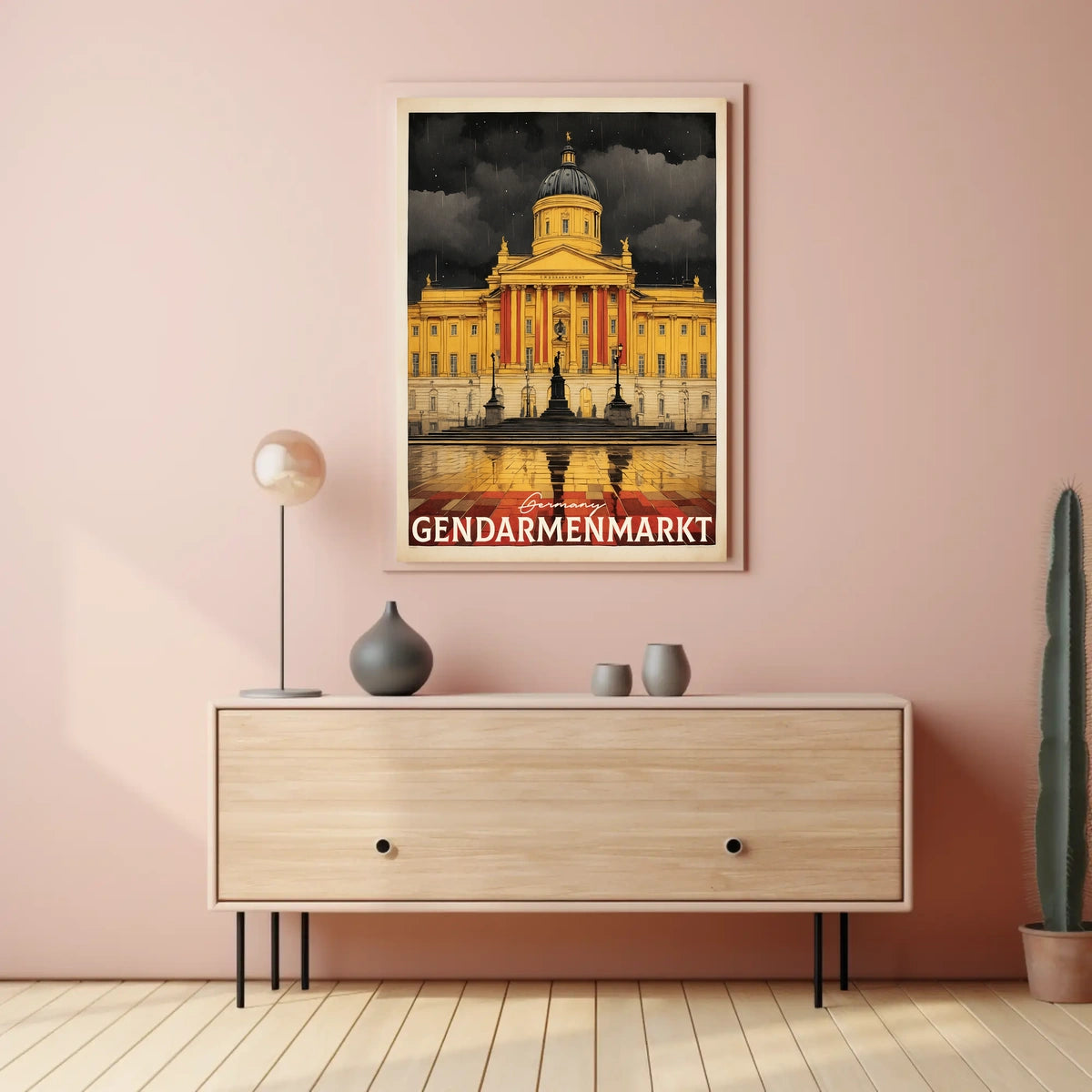 Gendarmenmarkt Architectural Elegance Poster