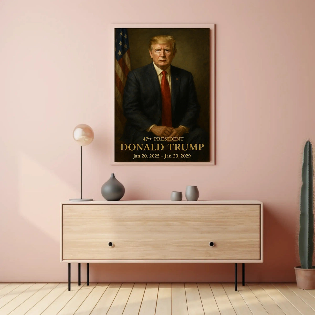 Donald Trump A Moment of Presidential Resolve Poster