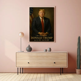 Donald Trump A Moment of Presidential Resolve Poster