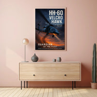 HH-60 Velcro Hawk Poster PosterGoat