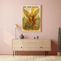 St. Michael Protector Of The Faithful Poster
