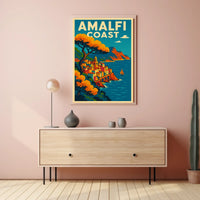 Amalfi Coast Poster