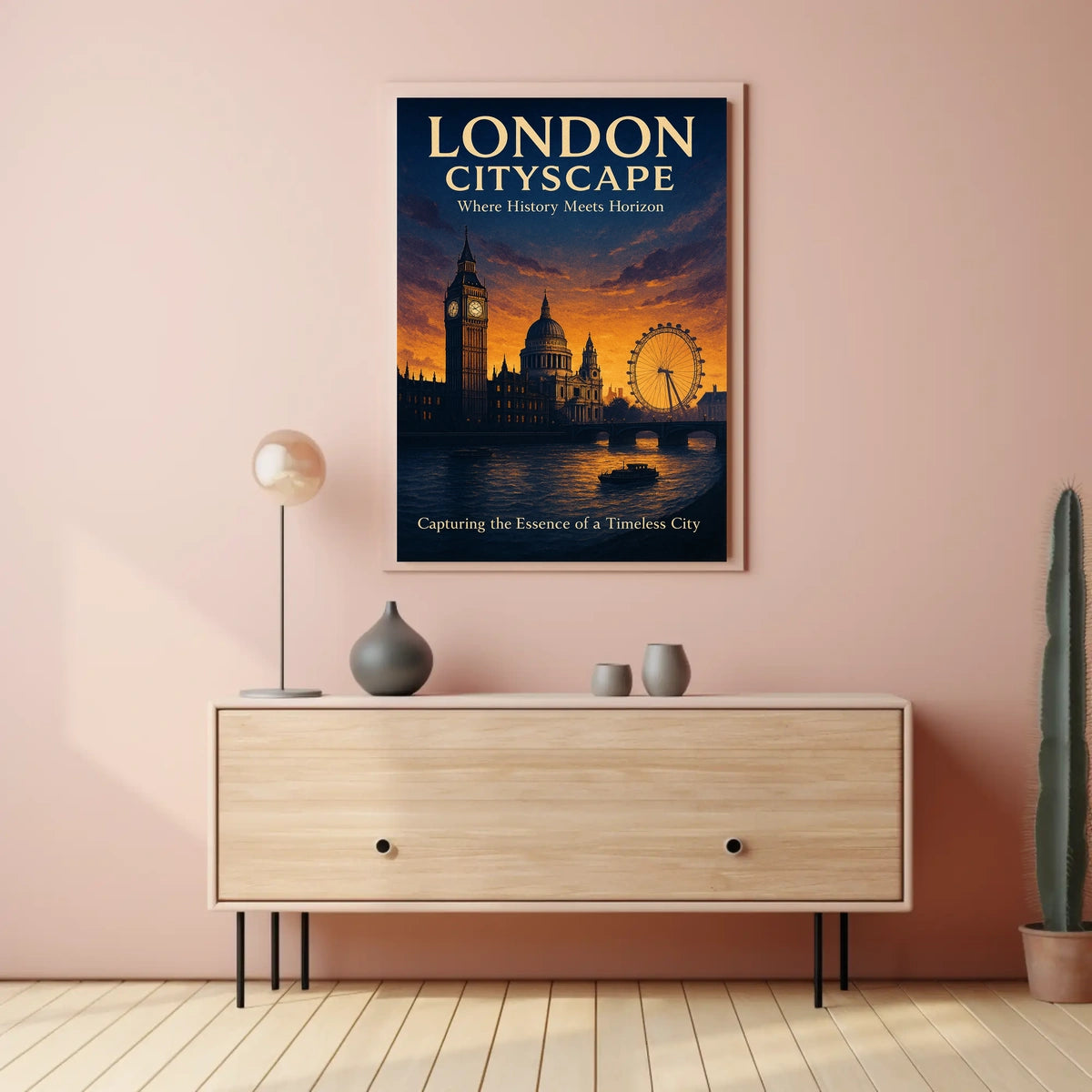 London Cityscape Poster