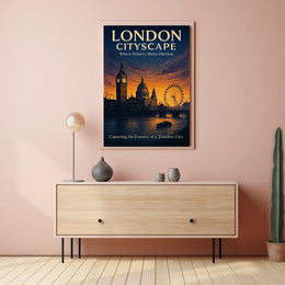 London Cityscape Poster