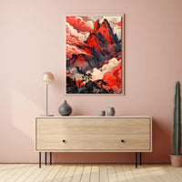Majestic Peaks Poster