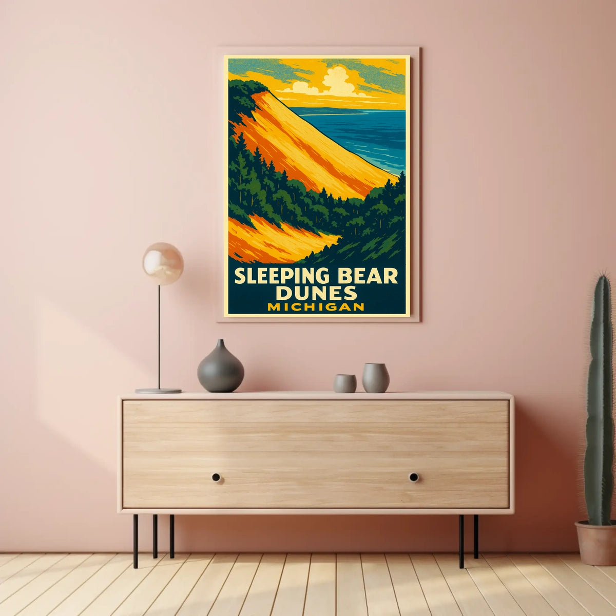 Sleeping Bear Dunes Michigan Poster