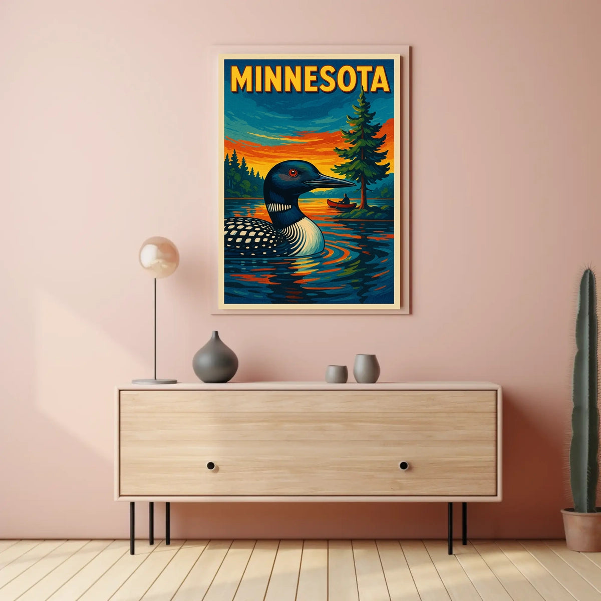 Minnesota Wilderness Poster