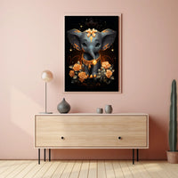 Enchanted Elephant Elegance Poster