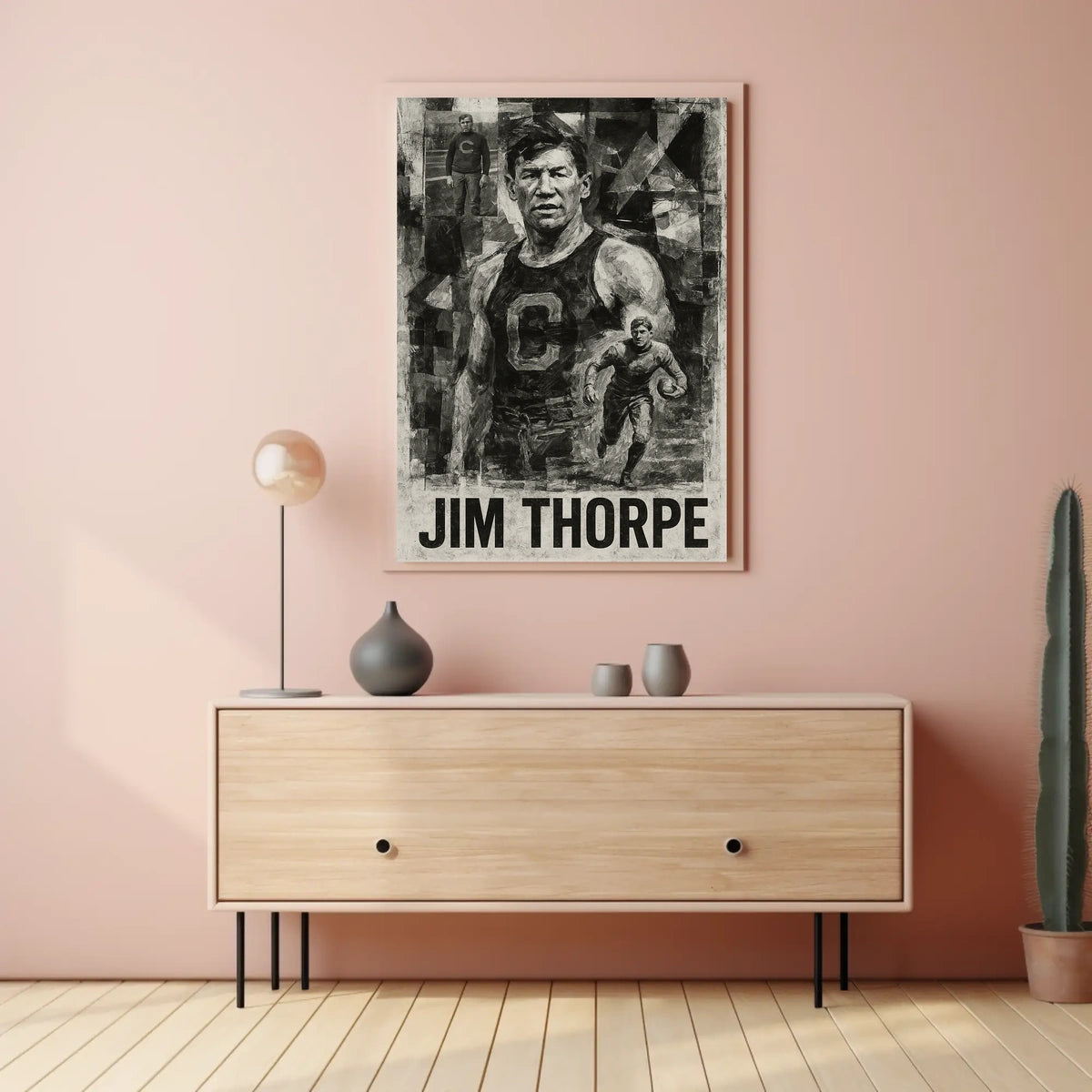Jim Thorpe Athletic Legend Poster