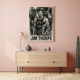 Jim Thorpe Athletic Legend Poster