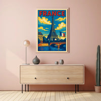 France Travel Poster