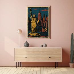 Iconic New York Vintage Poster For City Lovers Collectors