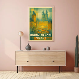 Bohemian Noël in Prague Poster
