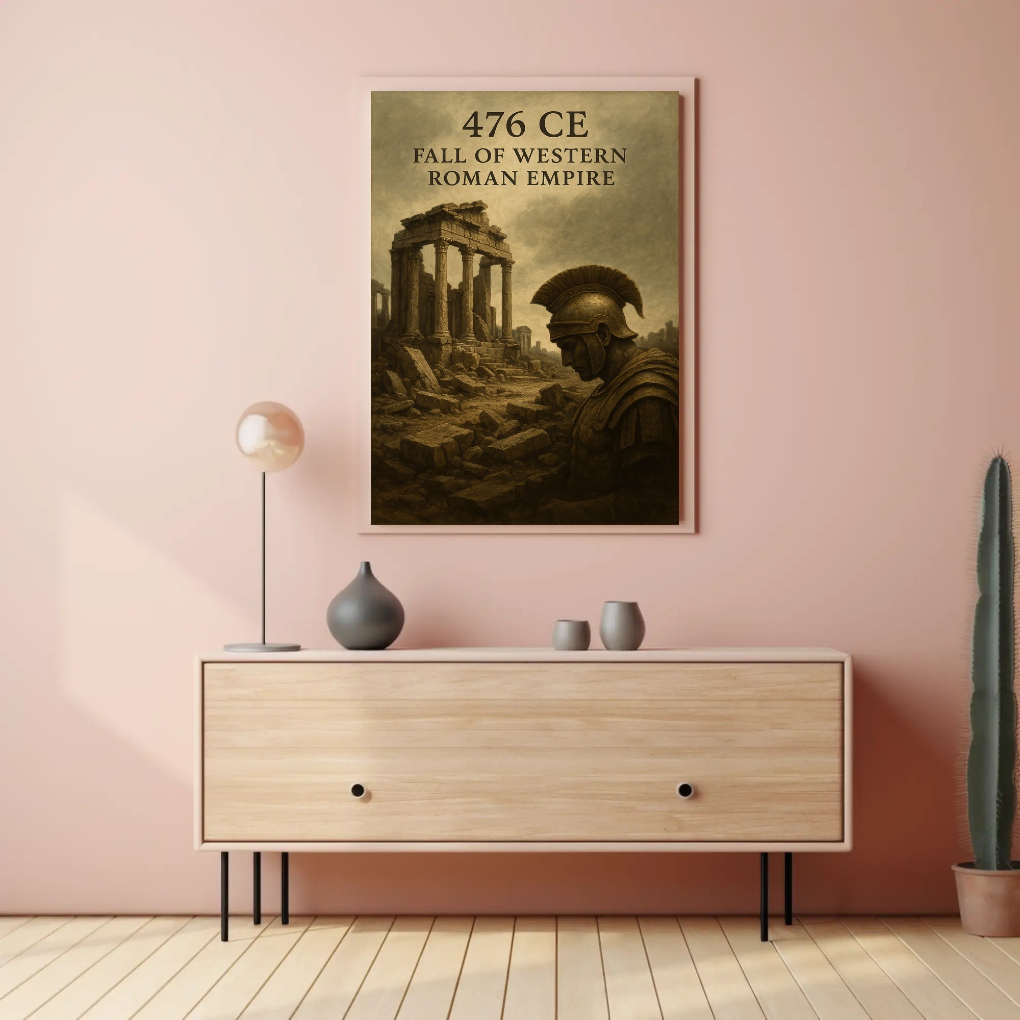 Fall of the Western Roman Empire Poster PosterGoat