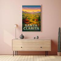 Santa Clarita Scenic Landscape Poster