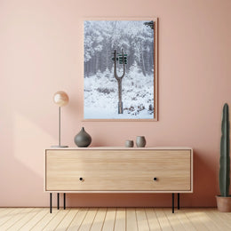 Winter Wonderland Signpost Poster