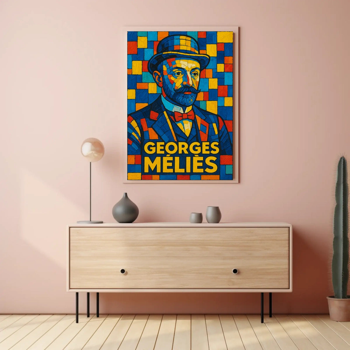 Georges Méliès Cinematic Pioneer Poster