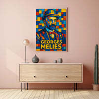 Georges Méliès Cinematic Pioneer Poster