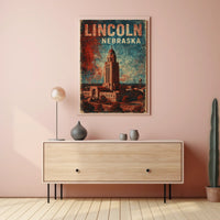 Lincoln, Nebraska Poster