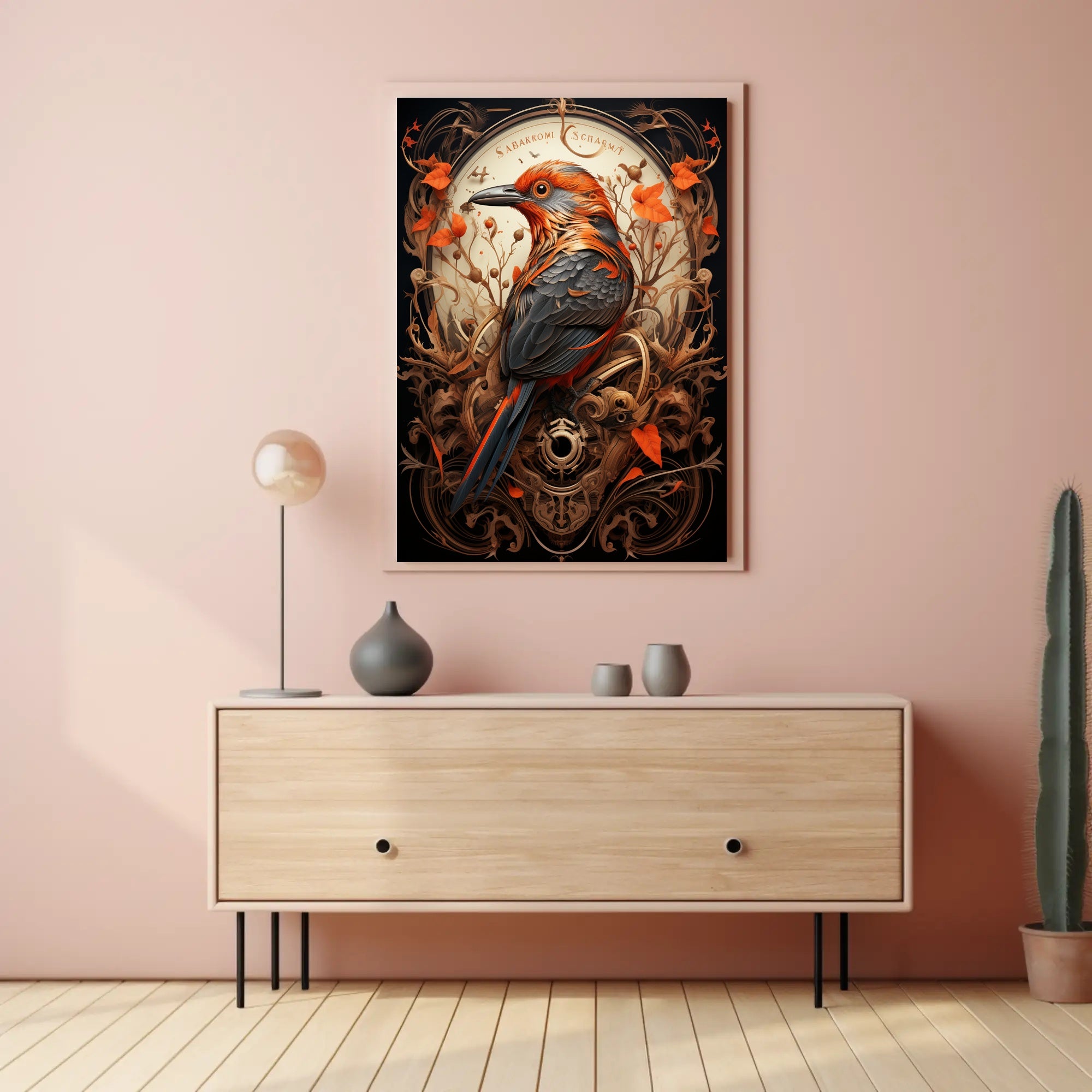 Enchanted Avian Artistry Poster