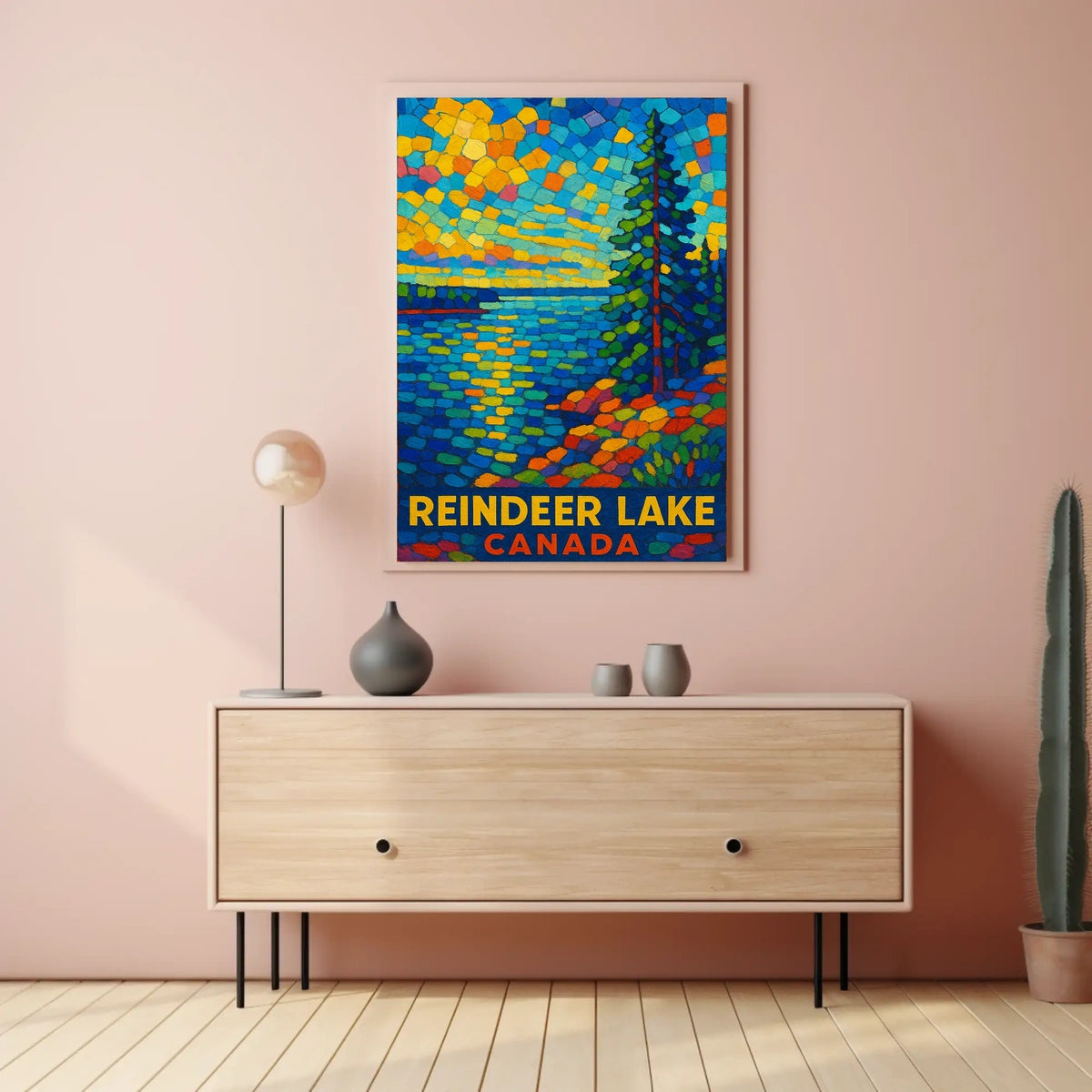 Reindeer Lake, Canada Poster