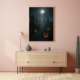 Haunted Halloween Night Poster