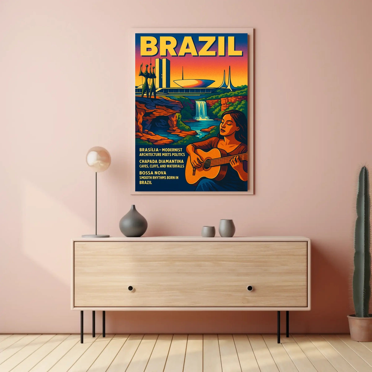 Discover Brazil Poster