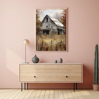 Rustic Abandonment Poster