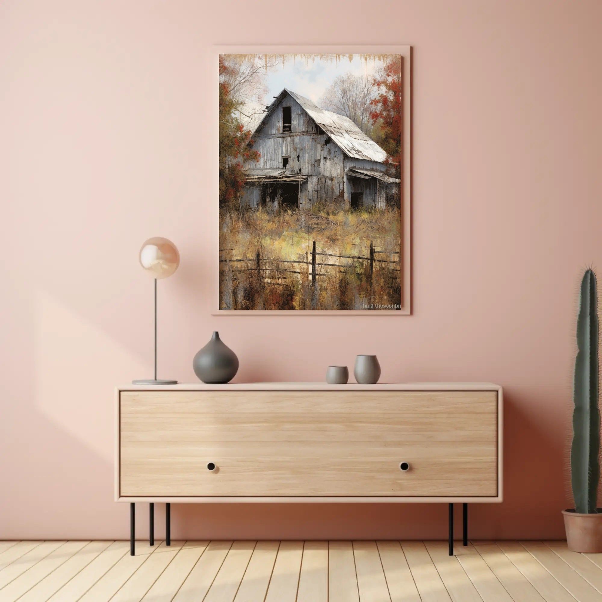 Rustic Abandonment Poster