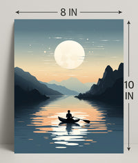 Moonlit Serenity Poster