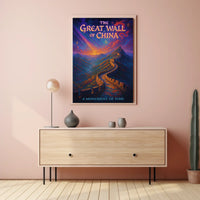 The Great Wall of China A Monument of Time Poster