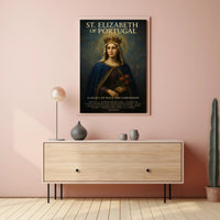 St Elizabeth Of Portugal Religious Poster Print