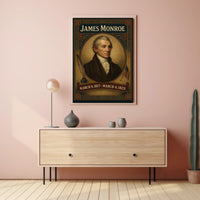 James Monroe 5th President Poster