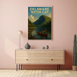 Delaware Water Gap Adventure Poster
