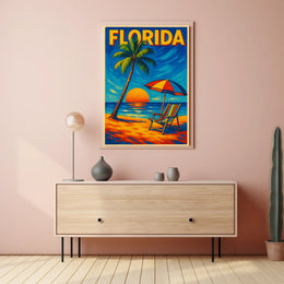 Florida Sunset Poster