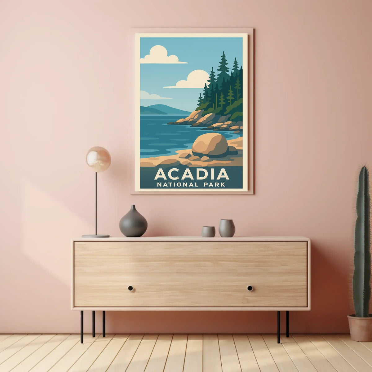 Acadia National Park Poster