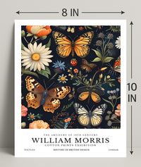 William Morris Exhibition Heritage Poster