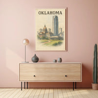 Oklahoma Cityscape Poster
