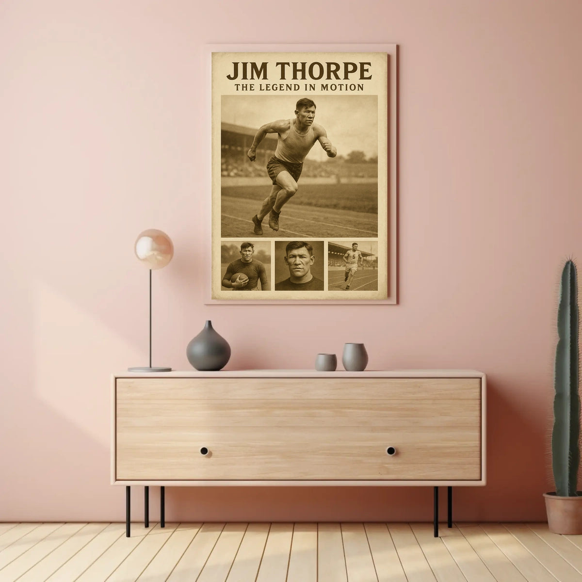 Jim Thorpe The Legend in Motion Jim Thorpe Poster