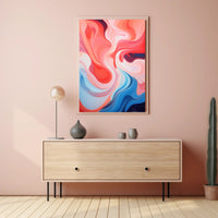 Abstract Fluidity Abstract Poster