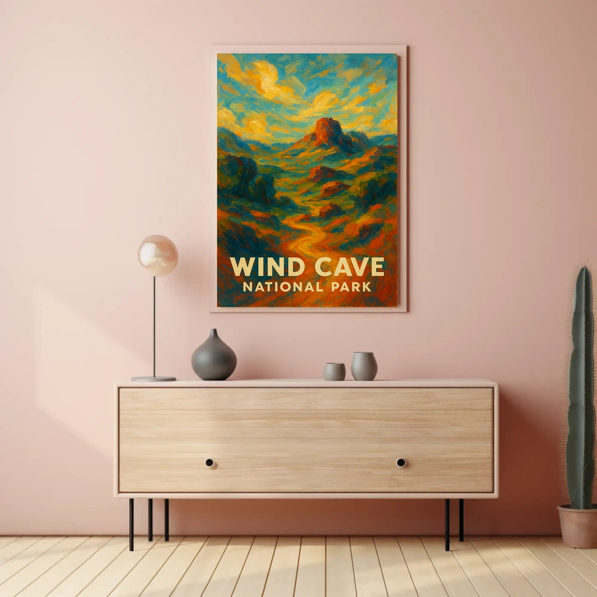 Wind Cave National Park Poster