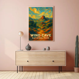 Wind Cave National Park Poster