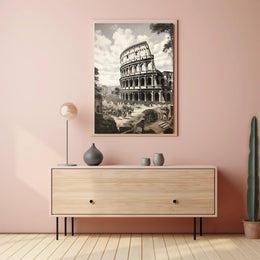The Colosseum In Ancient Rome Poster